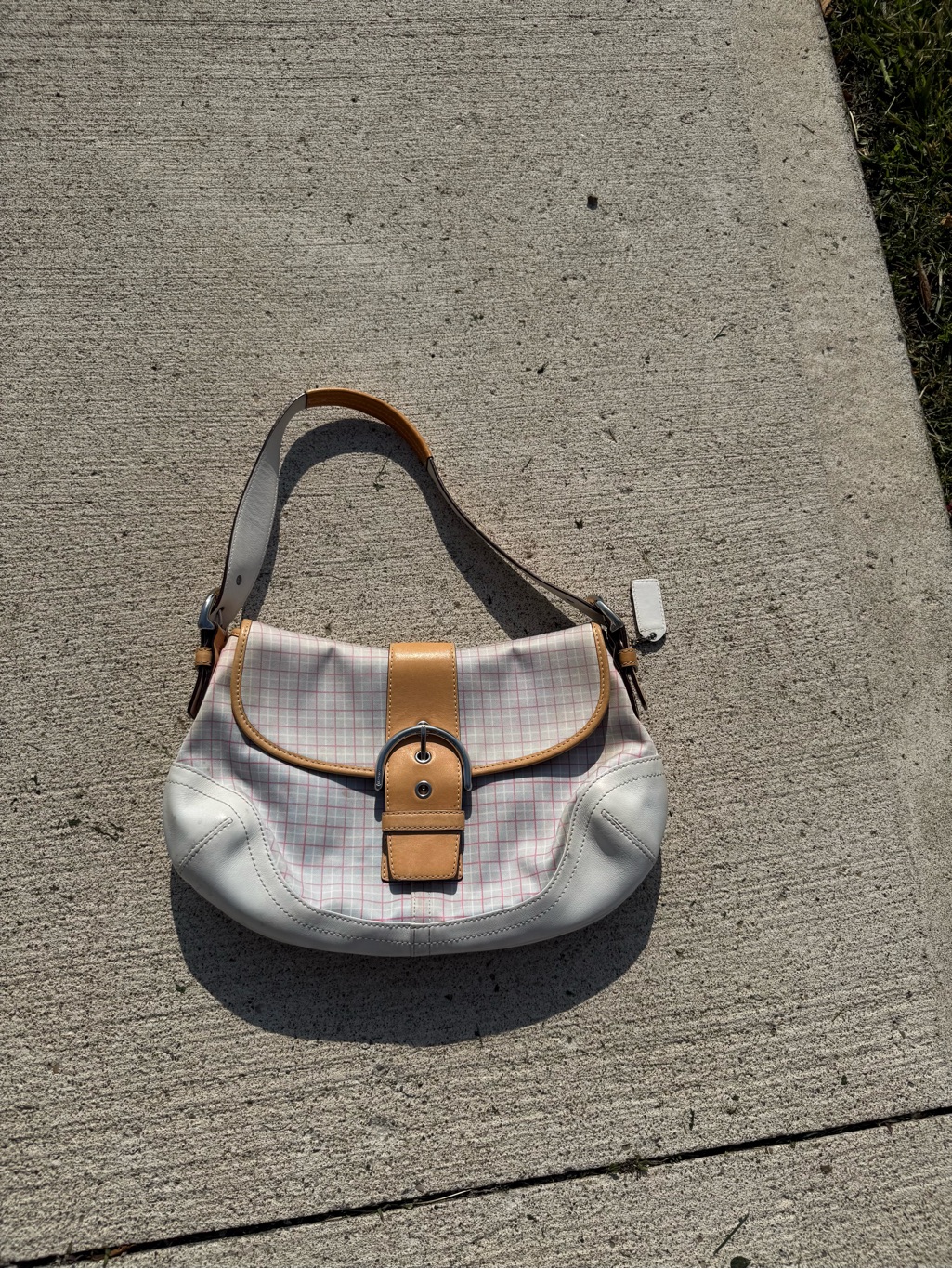 Rare Rare Pink Gingham 2004 Coach Soho